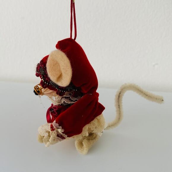 1990 Kurt Adler Mouse Ornament - Picture 5 of 9